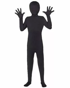 Kids Super Skins Black Skin Suit Costume