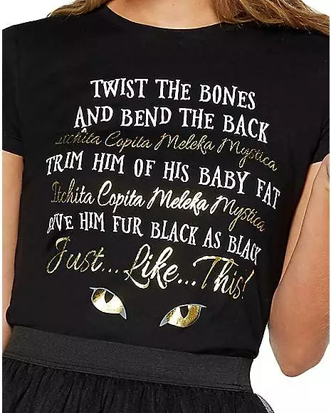 Twisted Bones Binx Spell T Shirt - Hocus Pocus - Image 3