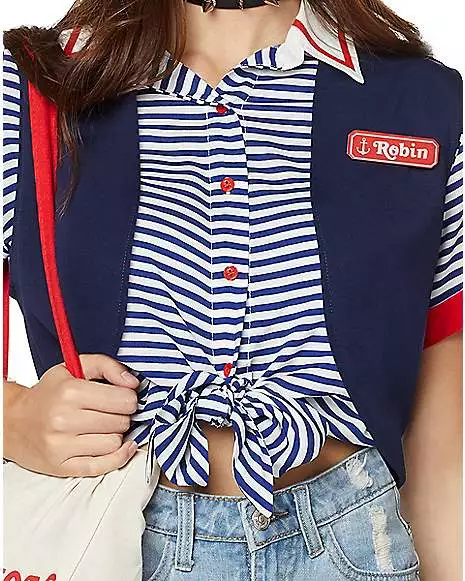 Scoops Ahoy Shirt And Tote Bag - Stranger Things - Image 4