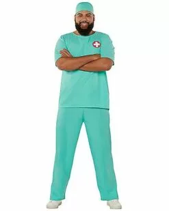 Adult ER Surgeon Plus Size Costume