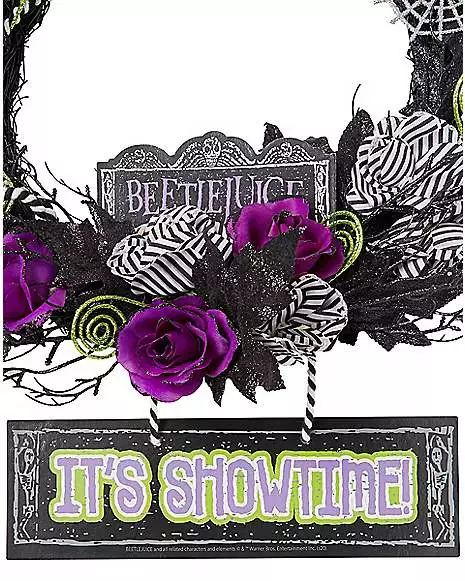 It's Showtime Wreath - Beetlejuice - Image 2