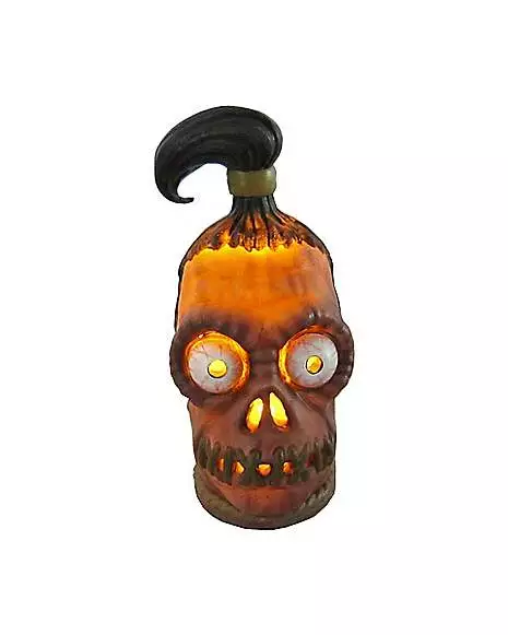 Light-Up LED Shrunken Head Guy Figure - Beetlejuice