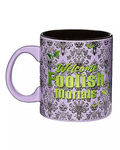 Welcome Foolish Mortals Coffee Mug 20 Oz. - The Haunted Mansion