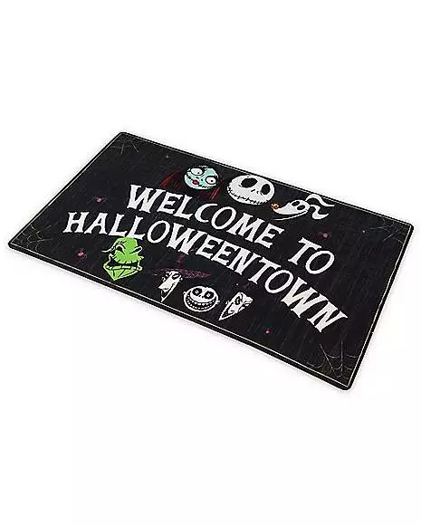 Welcome To HalloweenTown Doormat - The Nightmare Before Christmas - Image 2