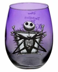Jack Stemless Glass 20 Oz - The Nightmare Before Christmas