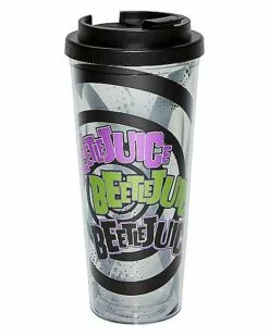 Spiral Beetlejuice Travel Mug