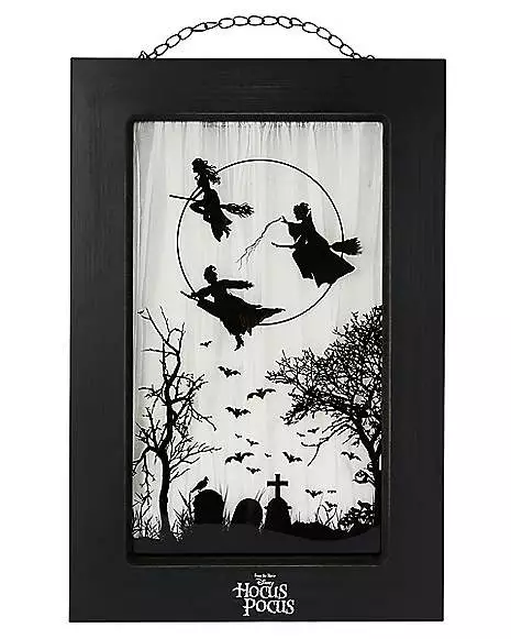 Sanderson Sisters Light-Up Hanging Window Sign - Hocus Pocus - Image 2