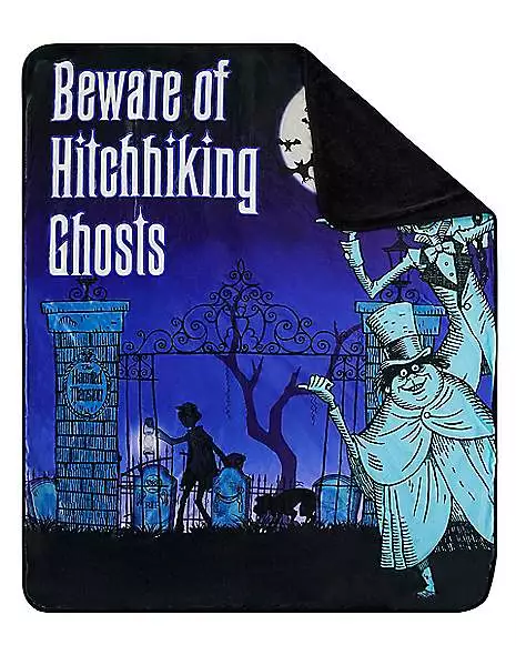 Hitchhiking Ghosts The Haunted Mansion Fleece Blanket - Disney - Image 2