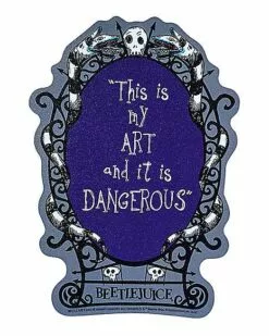 This Is My Art Magnet - Beetlejuice