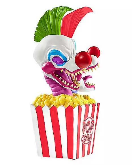 Light-Up Killer Klown Popcorn Statue - Killer Klowns From Outer Space - Image 5