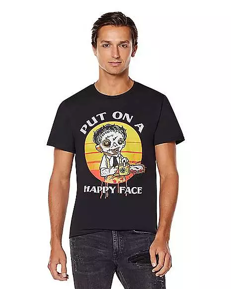 Happy Leatherface T Shirt - Texas Chainsaw Massacre