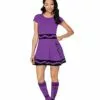 Adult Vivid Violet Crayon Dress Costume - Crayola
